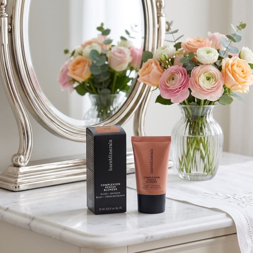 bareMinerals Complexion Rescue Blonzer Kiss of Spice Blush + Bronzer 15mL